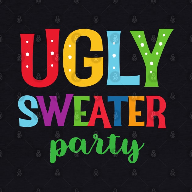 ugly christmas sweater party by Houseofwinning